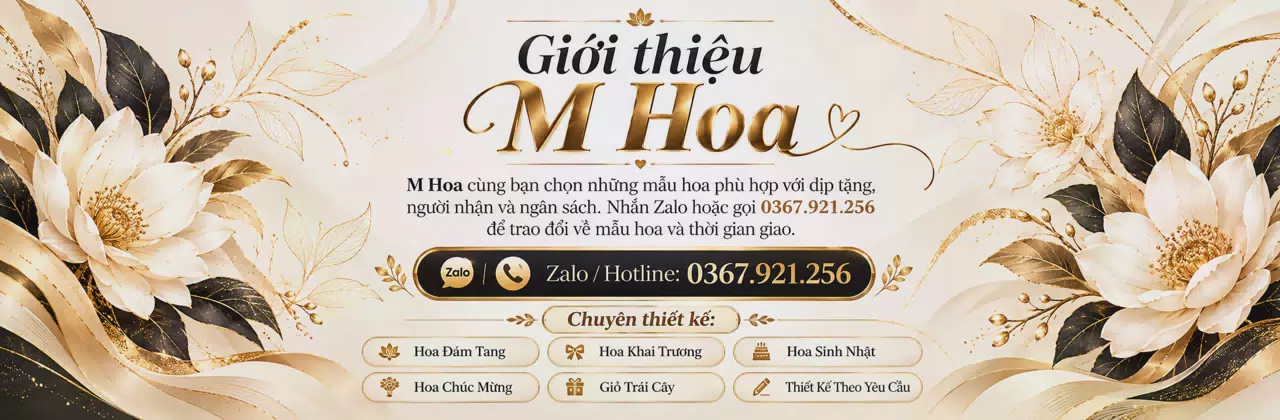 Ảnh bìa Shop hoa tươi Xã Đồng Thái Ninh Bình - Gói ghém những lời muốn gửi
